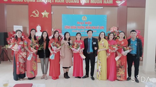 Trường Mầm non Kỳ Sơn tổ chức Đại hội công đoàn nhiệm kỳ 2023 - 2028