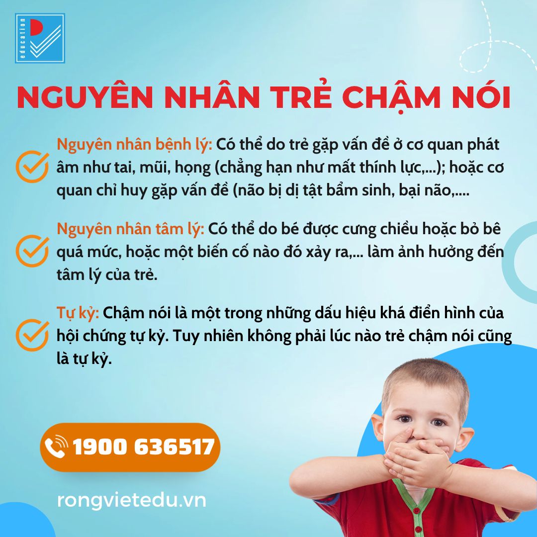 Ảnh minh họa trẻ chậm nói