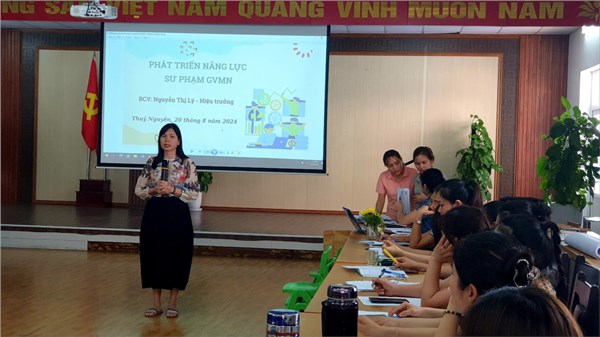 BỒI DƯỠNG CHUYÊN MÔN HÈ THÁNG 8-2024