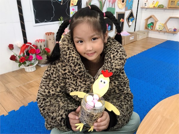 Lớp 4a1- làm nhà cho gà tháng 3/2024