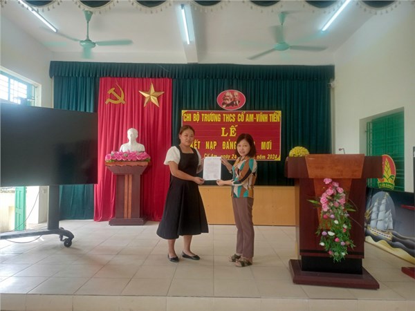 Lễ kết nạp Đảng viên năm 2024