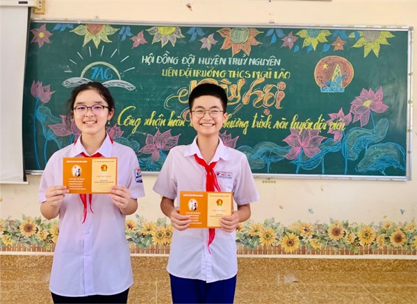 Ngày 15/4/2024 Liên đội trường THCS Ngũ Lão đã tổ chức Ngày hội hoàn thành Chương trình Rèn luyện đội viên năm học 2023-2024 cho 276 đội viên khối 7 hạng sẵn sàng và 217 em khối 9 hạng trưởng thành. 