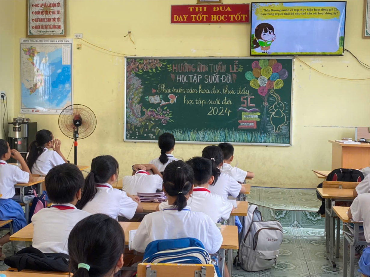 Hưởng ứng tuần lễ học tập suốt đời năm 2024