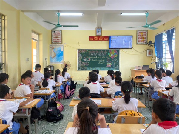 LỚP 5c HƯỞNG ỨNG TUẦN LỄ HỌC TẬP SUỐT ĐỜI