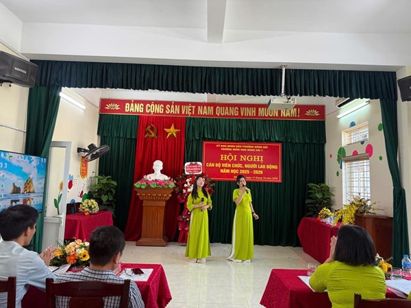 Hội nghị cán bộ, viên chức, người lao động năm học 2025–2026.