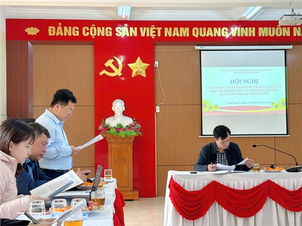 Công tác thực hiện các văn bản  Phòng chống tham nhũng  