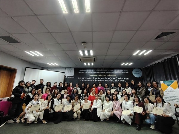 T3.2025-TOẠ ĐÀM GDMN TƯ DUY MỚI VỀ PHÁT TRIỂN ĐỘI NGŨ MẦM NON - CHÌA KHOÁ VẬN HÀNH TRƯỜNG BỀN VỮNG