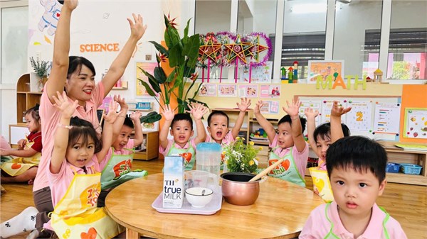 1,2,3 vui quá chúng tớ bắt đầu công việc