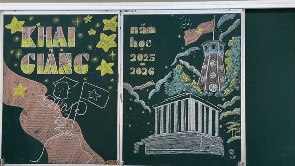 Thư viện ảnh khai giảng