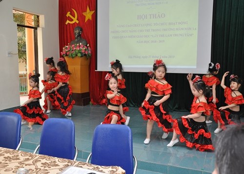 Các hoạt động tại phòng chức năng trường mầm non 1-6