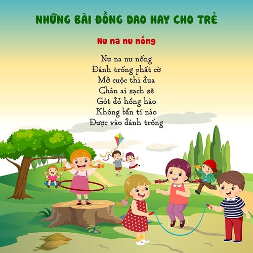 Những bài đồng dao hay cho trẻ