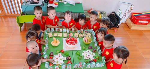 Trung thu năm 2021 của các con tại lớp 
