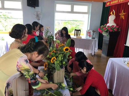 Phụ nữ trường mầm non Hùng Vương Khỏe đẹp - Thông minh