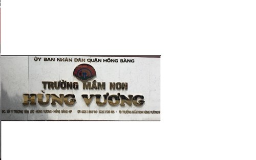 Giới thiệu về trường mầm non Hùng Vương