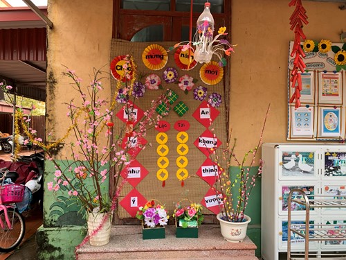 Hội thi tạo môi trường trong, ngoài lớp học năm học 2021 - 2022