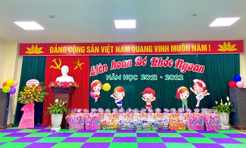 Liên hoan “Bé khỏe ngoan” năm học 2021-2022