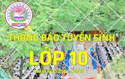 Thông báo tuyển sinh năm học 2022 - 2023