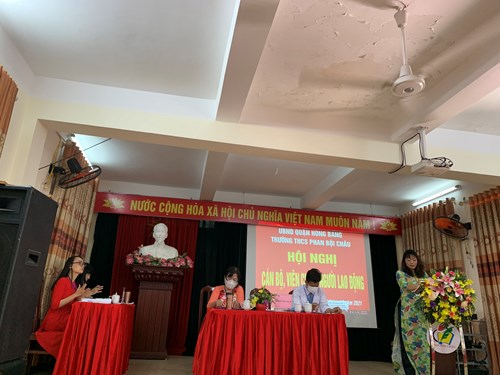 Hội nghị cán bộ, viên chức và người lao động năm học 2021-2022