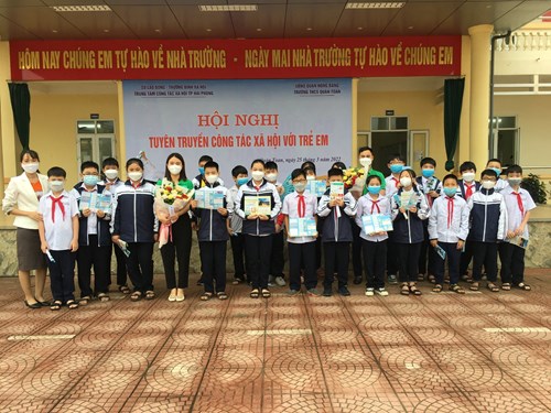 Hội nghị tuyên truyền công tác xã hội với học sinh thcs