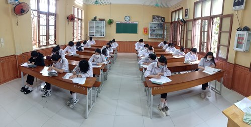 Kết quả kỳ thi khảo sát chất lượng học sinh khối 12 lần thứ 2 do Sở GD&ĐT tổ chức