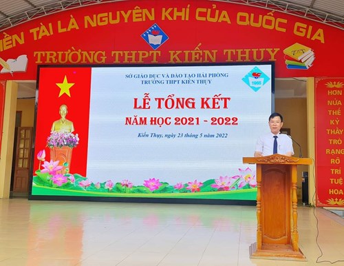 Lễ tổng kêt năm học 2021 - 2022