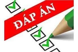 Đáp án KTHK2 - Toán 12 - Năm học 2021-2022