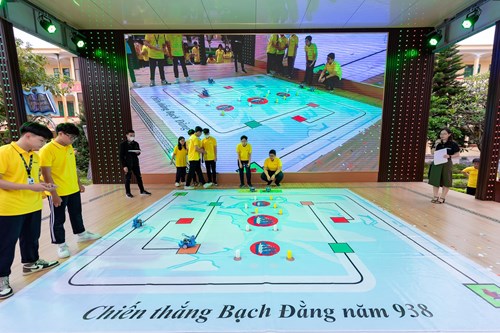 Cuộc thi sáng tạo Robot chủ đề   TỰ HÀO CHIẾN THẮNG BẠCH ĐẰNG NĂM 938 