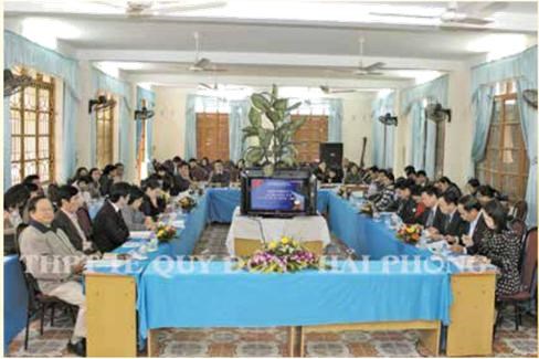 Hoạt động của tổ Lý - kỹ - Tin