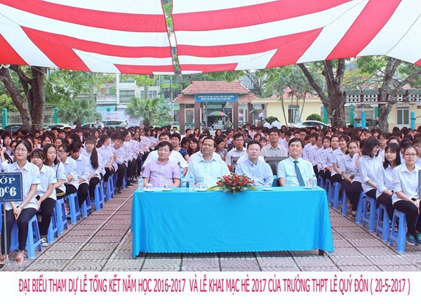 Lễ tổng kết năm học 2016-2017