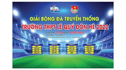 Trường THPT Lê Quý Đôn - Giải bóng đã truyền thống năm 2022