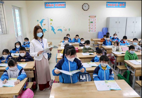 Giám sát hoạt động chăm sóc sức khỏe học sinh, điều kiện vệ sinh trường học năm 2021