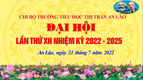 Trường Tiểu học Thị trấn An Lão tổ chức Đại hội Chi bộ lần thứ XII, nhiệm kỳ 2022-2025